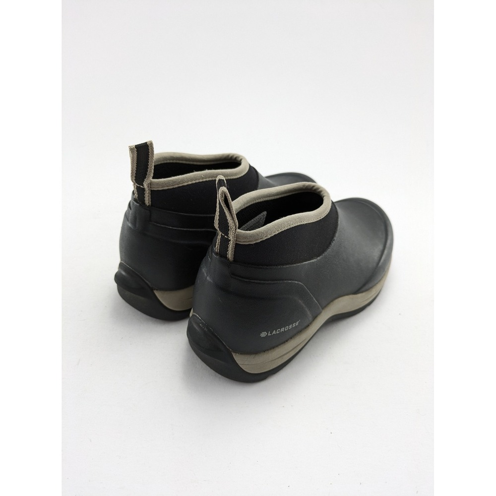 Womens LaCrosse Alpha Meadow 3.5in Black Rubber Work Shoes 656142‎ Size 7 - Picture 4 of 7